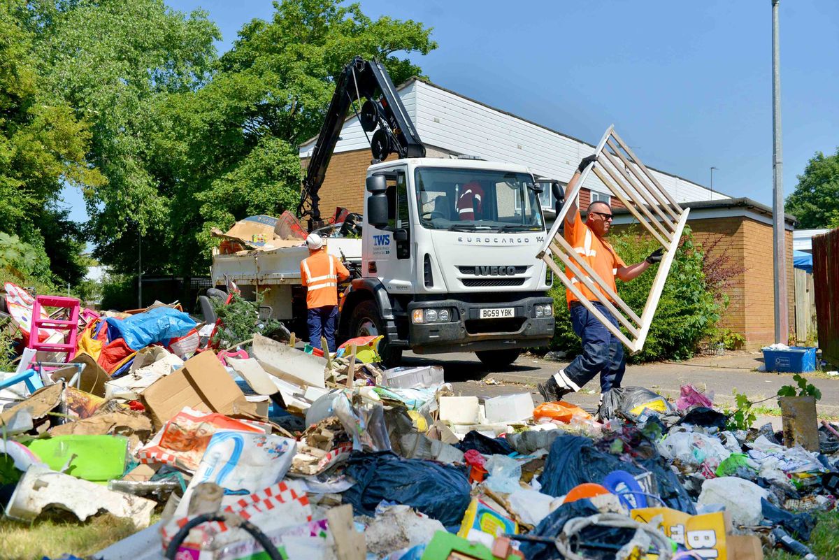 Visible progress made as work to address fly-tipping in hotspots of Telford continues
