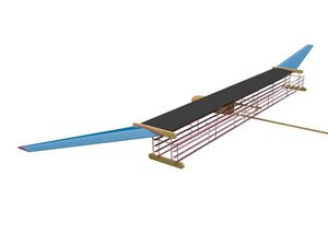 Supporting image for story: First flight of revolutionary electric aircraft with no moving parts