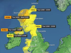 Supporting image for story: Storm Bram: Flood alert for Wolverhampton, Halesowen, Bewdley and nearby communities