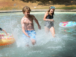 Sam Davis, aged 13, from Short Heath and Madison Mountford, aged 10, from Walsall