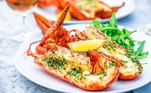 Lobster frites – the lobster spent too long in the pan and was chewy