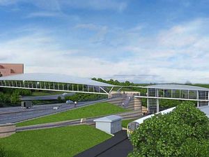 Supporting image for story: Telford railway station's £7 million bridge project due to be approved