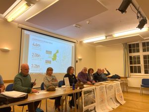 The first 'Save Our Severn' meeting in Telford