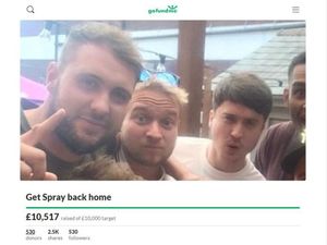 A fundraiser was launched after Rob Spray's death