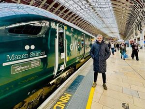 Supporting image for story: Syrian refugee's name emblazoned on Great Western Railway train to celebrate community work