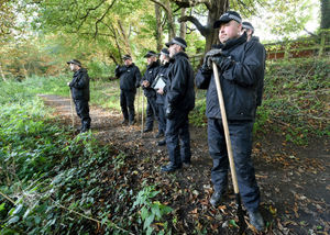 Police searched Cotwall End Nature Reserve in October 2017
