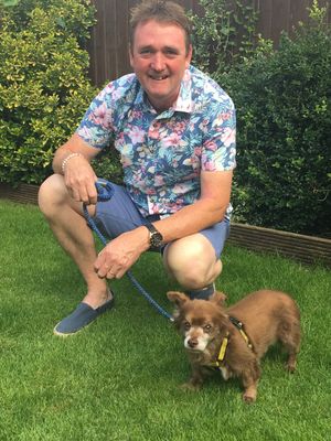 Handsley Townhill rescued Taffy seven years ago