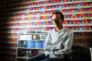 Supporting image for story: Life's all write now for Mark