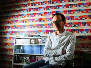 Supporting image for story: Life's all write now for Mark