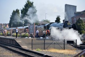 The Flying Scotsman has been a feature of the weekend