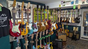 Big Al's Music Emporium offer a wide selection of guitars