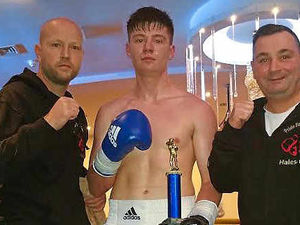 Supporting image for story: Charlesworth talking with his fists