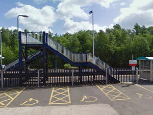 Supporting image for story: Call over Whitchurch railway station's inaccessible platform