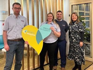 Supporting image for story: Shropshire company names Severn Hospice as its charity of the year