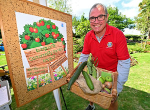 Nick Crowe from Bridgnorth Community Garden Project