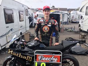 Supporting image for story: Superteen Harris Beech
dominates the field