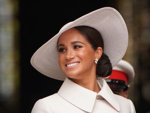 Supporting image for story: Sussexes make first public appearance together since Meghan’s coronation absence