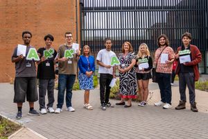 The college achieved well over national rates for A Level subjects and its best pass rate to date, with many students set to take up their place at university.