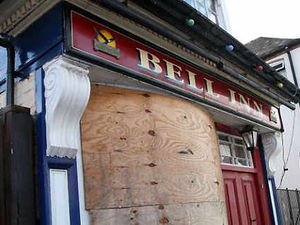 Supporting image for story: Old pub in blaze hazard warning