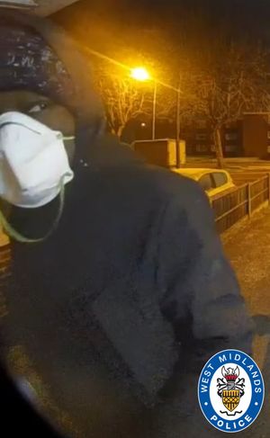 Police are looking for this man after a burglary in Birmingham