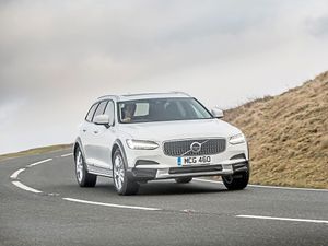 Supporting image for story: Volvo’s well-equipped V90 has real presence on the road