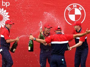 Supporting image for story: USA celebrate their record Ryder Cup win – Monday’s sporting social