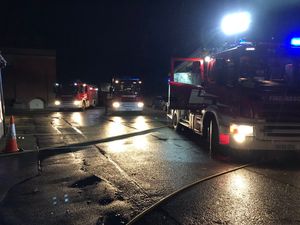 Supporting image for story: Crews tackle fire at Whitchurch commercial property 