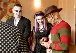 'Freddy Krueger' was best man. 