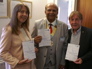 Supporting image for story: Senior Rotarian sets challenge for Shrewsbury club 