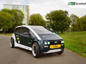Supporting image for story: Is an electric car made from plants the future of sustainability? 