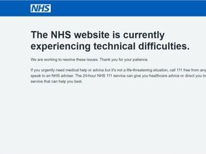Supporting image for story: NHS vaccine website crashes after jabs offered to over-45s