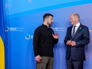 Supporting image for story: Zelensky appeals for help with Ukraine’s energy network at recovery conference