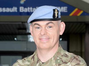 Supporting image for story: Staffordshire army officer awarded MBE for charity work