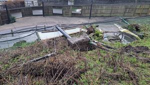 Storm Goretti damaged enclosures at Dudley Zoo and Castle as it swept through the region
