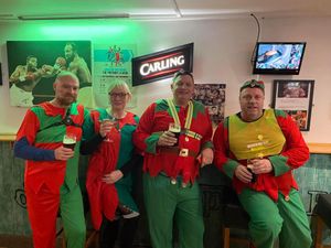 Supporting image for story: Runners hit the streets in Christmas costumes for popular treasure hunt run