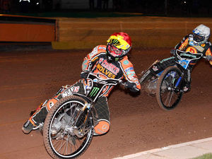 Supporting image for story: Wolverhampton boss Peter Adams salutes win as speedway season gets underway