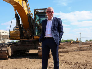 Richard Parker, Mayor of the West Midlands, at the site of the Yardley Brook development in Birmingham where 150 new social homes are being built. PIC: WMCA