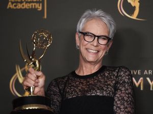 Supporting image for story: Shogun wins 14 Emmys at Creative Arts ceremony with Jamie Lee Curtis honoured