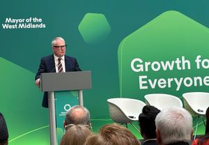 West Midlands Mayor Richard Parker launched the Growth Plan. PIC: Gurdip Thandi LDR