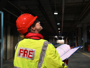 Supporting image for story: Fire in Telford garage caused by hot ash 