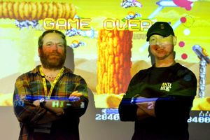 Leon Trimble and Tony Grainger from 8 Bit Lounge, Kings Heath