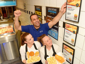 Supporting image for story: Chip, chip, hooray! Third win in a row for Walsall chip shop
