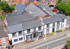 An aerial view of Hillcroft Nursing & Residential Care Home. Picture: Astley Care