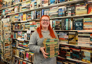 Meg Prince from the Ironbridge Book Shop said it was better to get the work out of the way now rather than in summer