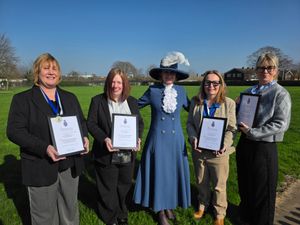 Supporting image for story: 'Delight' as Shropshire High Sheriff gives academy trust an award for community service which is really making a difference
