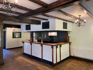 The bar area
