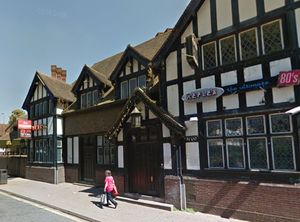 The former nightclub site in Sutton Coldfield, Birmingham in 2018. Taken from Google Maps.