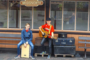 Supporting image for story: Bridgnorth duo to join first-ever International Busking Weekend