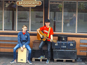 Supporting image for story: Bridgnorth duo to join first-ever International Busking Weekend