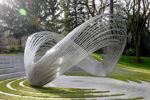 The Infinite Wave memorial in Birmingham's Cannon Hill Park